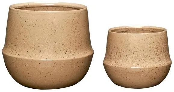 Hübsch Vibe Glas Kruka Set om 2